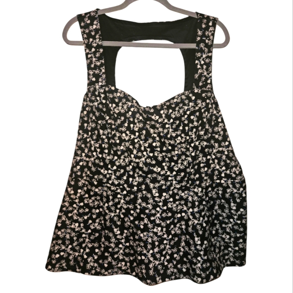 Torrid Peplum Top Sz 3